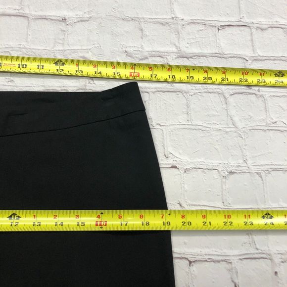 J Jill Women Flat Front Dress Pants Size 10 Stretch Black B191 -24 - Picture 3 of 15